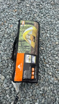 6 person camping tent like new used once