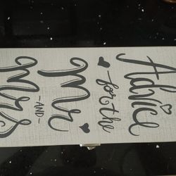 Wedding Advice Box