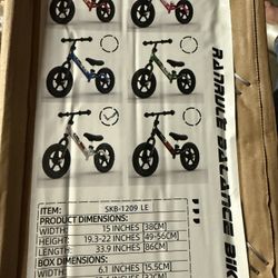 RoyalBaby ranrule Balance Bike - New In Box 
