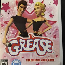 GREASE The Official Video Game (Nintendo Wii + Wii U)