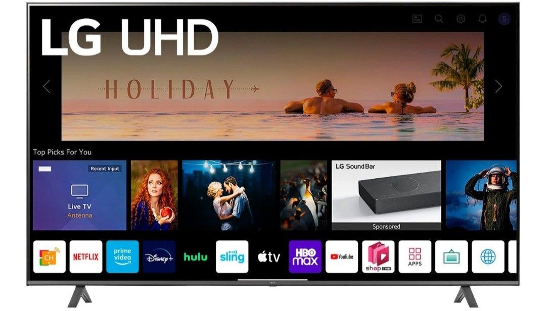 LG - 86” Class UQ75 Series LED 4K UHD Smart webOS TV
