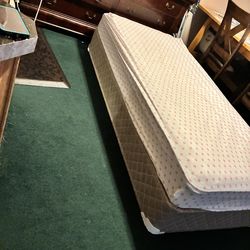 –$280-$360--Twin mattresses and box springs (5 available) Metal frames are sold separately. ——(USED NOT NEW) for seriously interested people only-mess