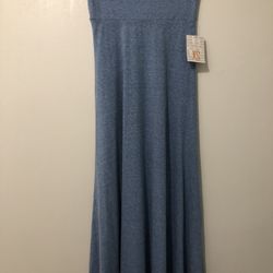 New With Tags LULA ROE MAXI SKIRT. Light Blue Size XS