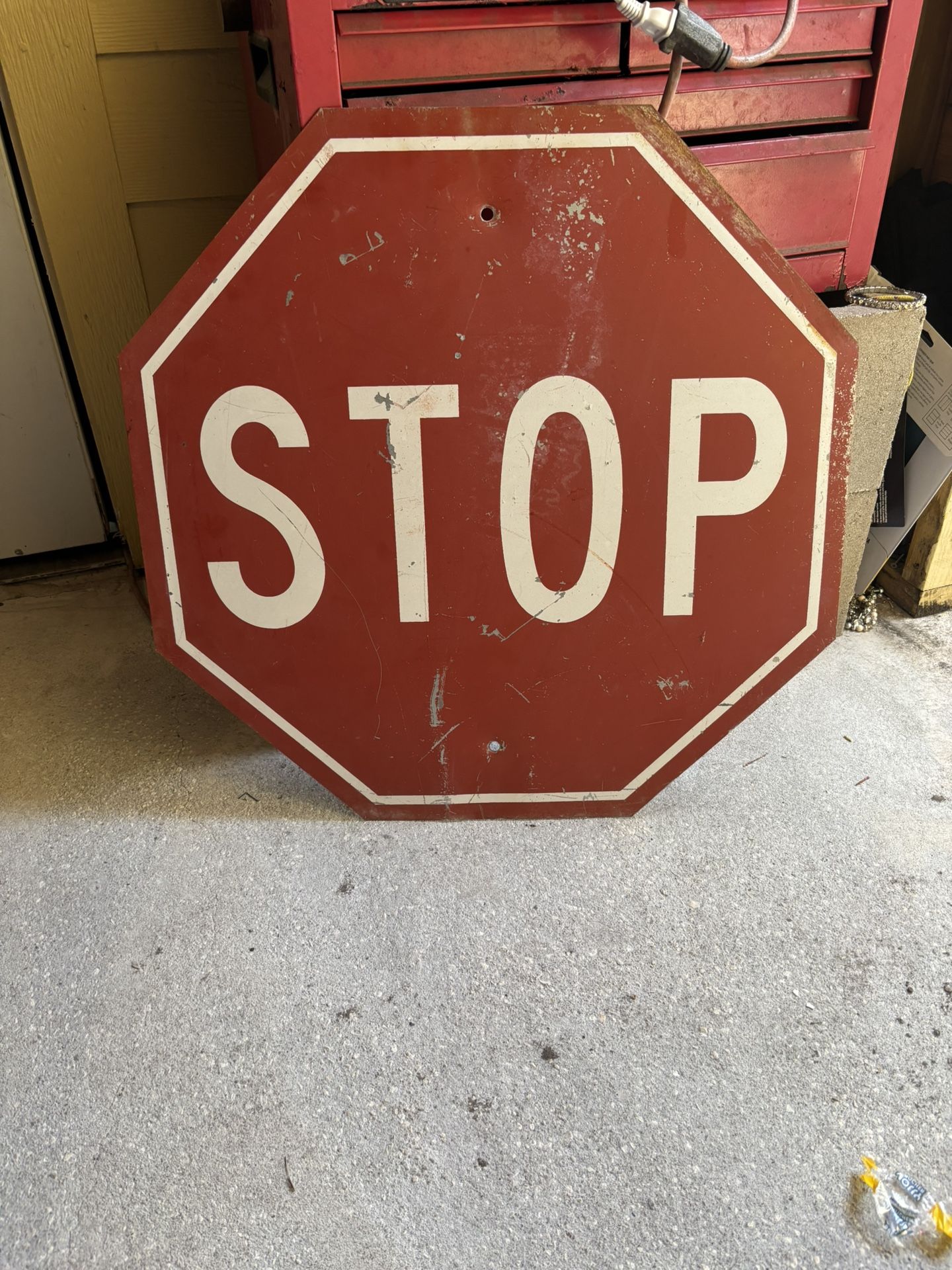 Antique Stop Sign
