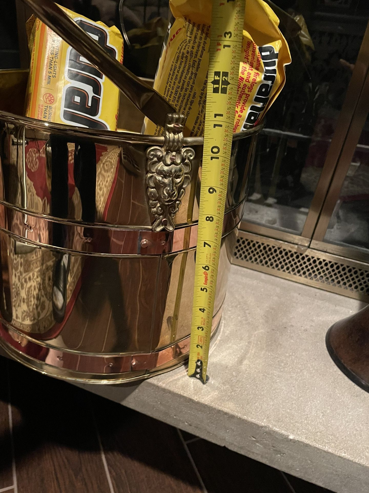 Vintage Copper And Brass Bucket