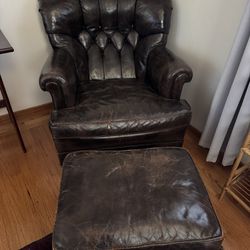 Genuine Leather Chair