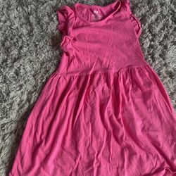 H&M Pink Girl Dress Sz 6-7