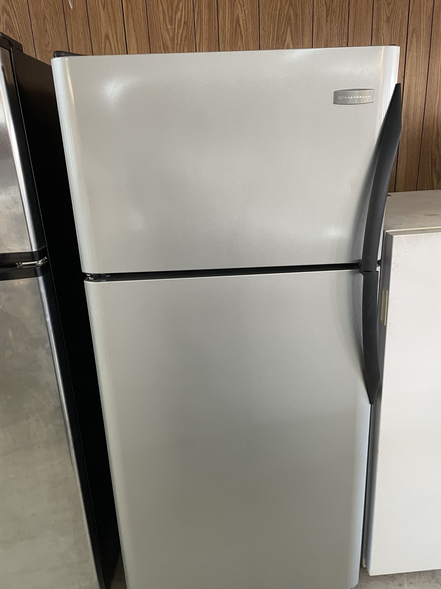 Frigidaire stainless steel top and bottom refrigerator for Sale in