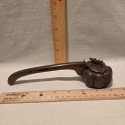 Antique/VTG Japanese "Yatate" Pumpkin & Grasshopper 