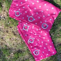Pink Curtains Great For A Princess Room