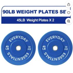 45 Lbs/Pound Weight Plates Set