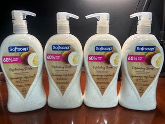$6 each Softsoap Exfoliating Scrub Body Wash