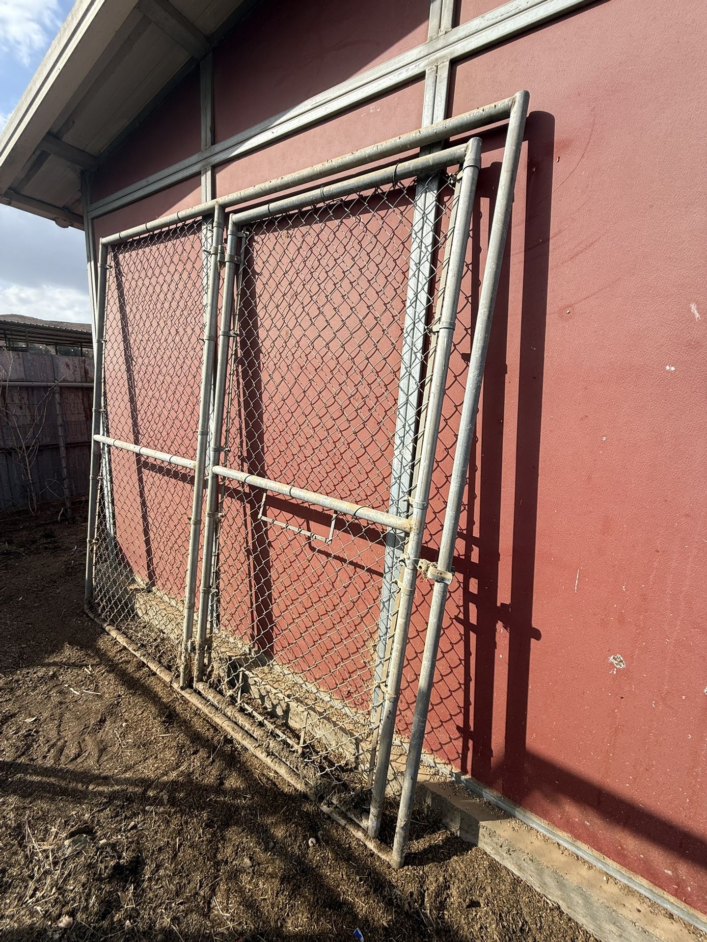 Chain Link Panels with Gates