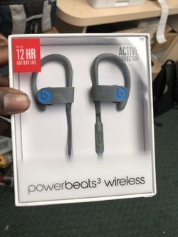 Beats Earphones Brand New in Box!! Flash Blue Everywhere!! Negotiable