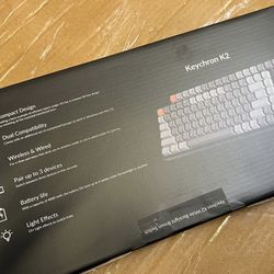 Keychron K2 Gaming Mechanical N-Key Rollover Keyboard Bluetooth Win Mac Brown V2