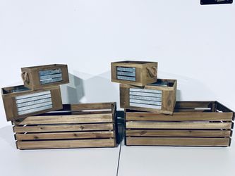 Wood set of 6 pcs. Very strong.