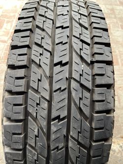 1 tire Yokohama LT 265 70 18