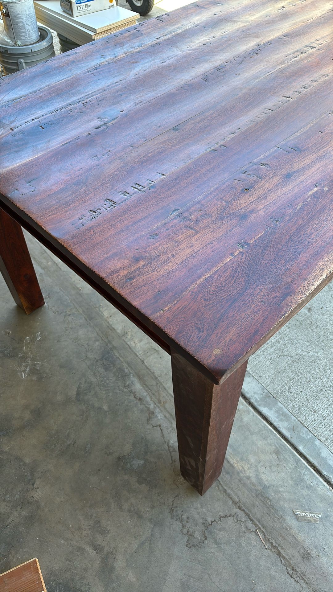Hardwood Dining Room Table