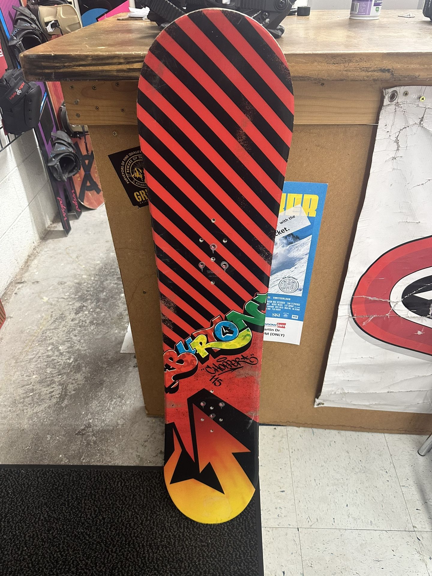 Burton Chopper 115cm Kids Snowboard Certified With Warranty