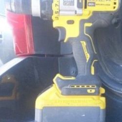 Dewalt Drill And Batteries 