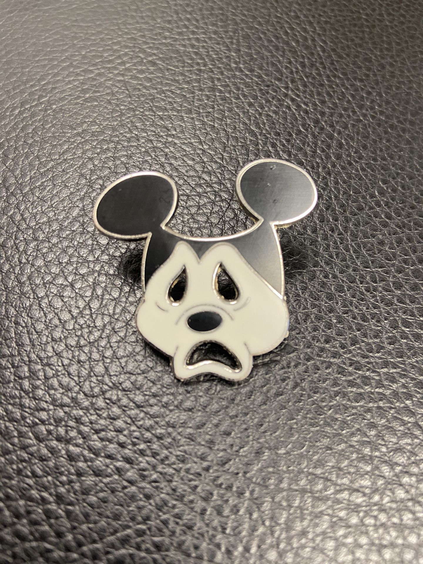 Mickey Tragedy Mask Sad Face Mickey Mouse Enamel Pin