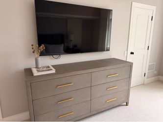 RH Graydon Shagreen 6-drawer Dresser from restoration hardware