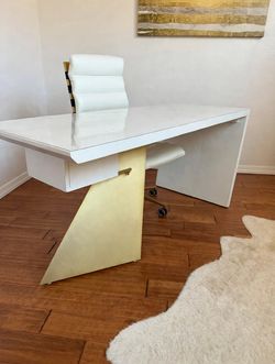 Modern Desk and Chair for sale