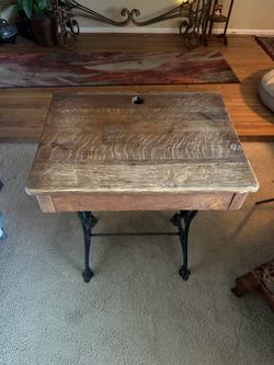 Antique 1930’s School Desk