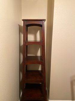 Wooden shelf
