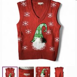 Christmas Holiday Vest ( Ugly Sweater) 