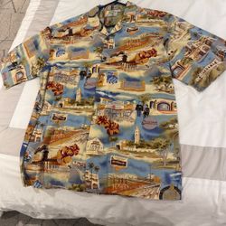 Huntington Beach High School Aloha Shirt Nice