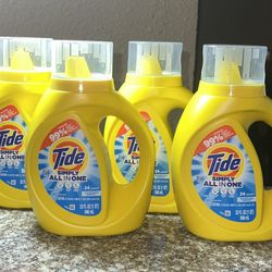 Tide Simply Refreshing Breeze Liquid Detergent 24lds Set