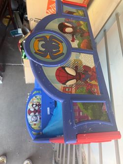 Spider-Man and Minnie Mouse toddler beds and mattresses