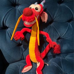 Disney mushu plush