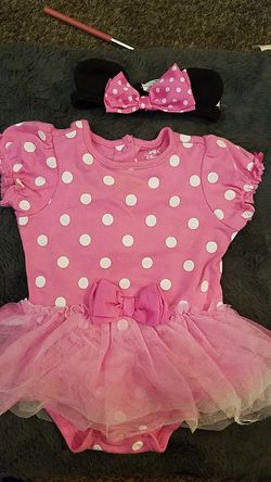 Minnie mouse outfit/costume 6-9 months