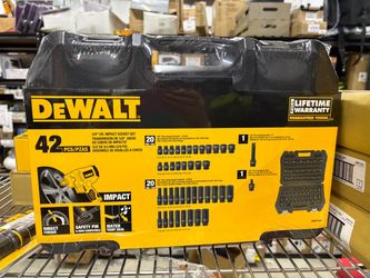 BRAND NEW IN SEALED BOX Shop DEWALT 3/8 in. Drive Impact Socket Set (42-Piece)