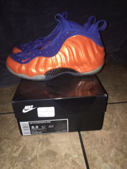 Knicks foamsposite