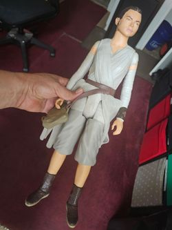 STAR WARS JAKKS 18" FIGURE TOY REY CASH FIRM IN NORWALK