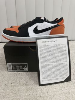 jordan 1 low golf shattered backboard size 11 new