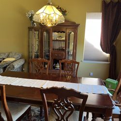 Dining Table and Curio