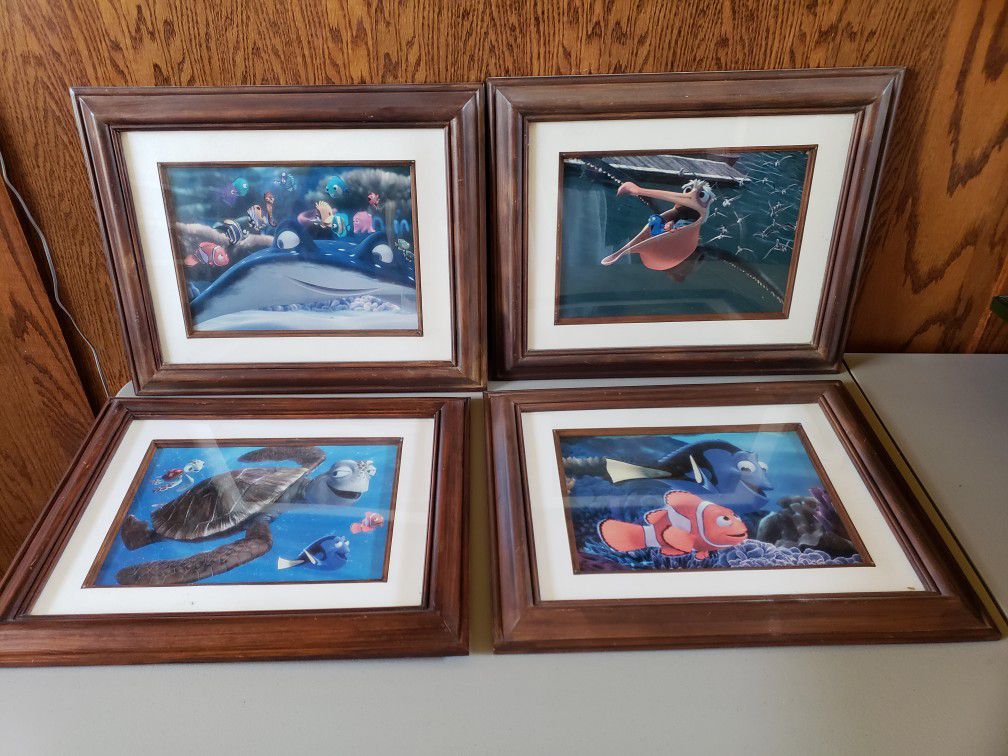 Finding Nemo Framed Lithographs - Disney Limited Edition