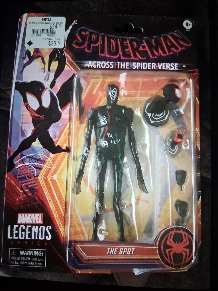 Marvel Legends Spider-Man action figure The Spot