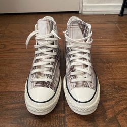 Converse All Star Chuck 70 High ‘Desert Tartan Egret’