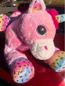 NEW LARGE UNICORN PLUSH