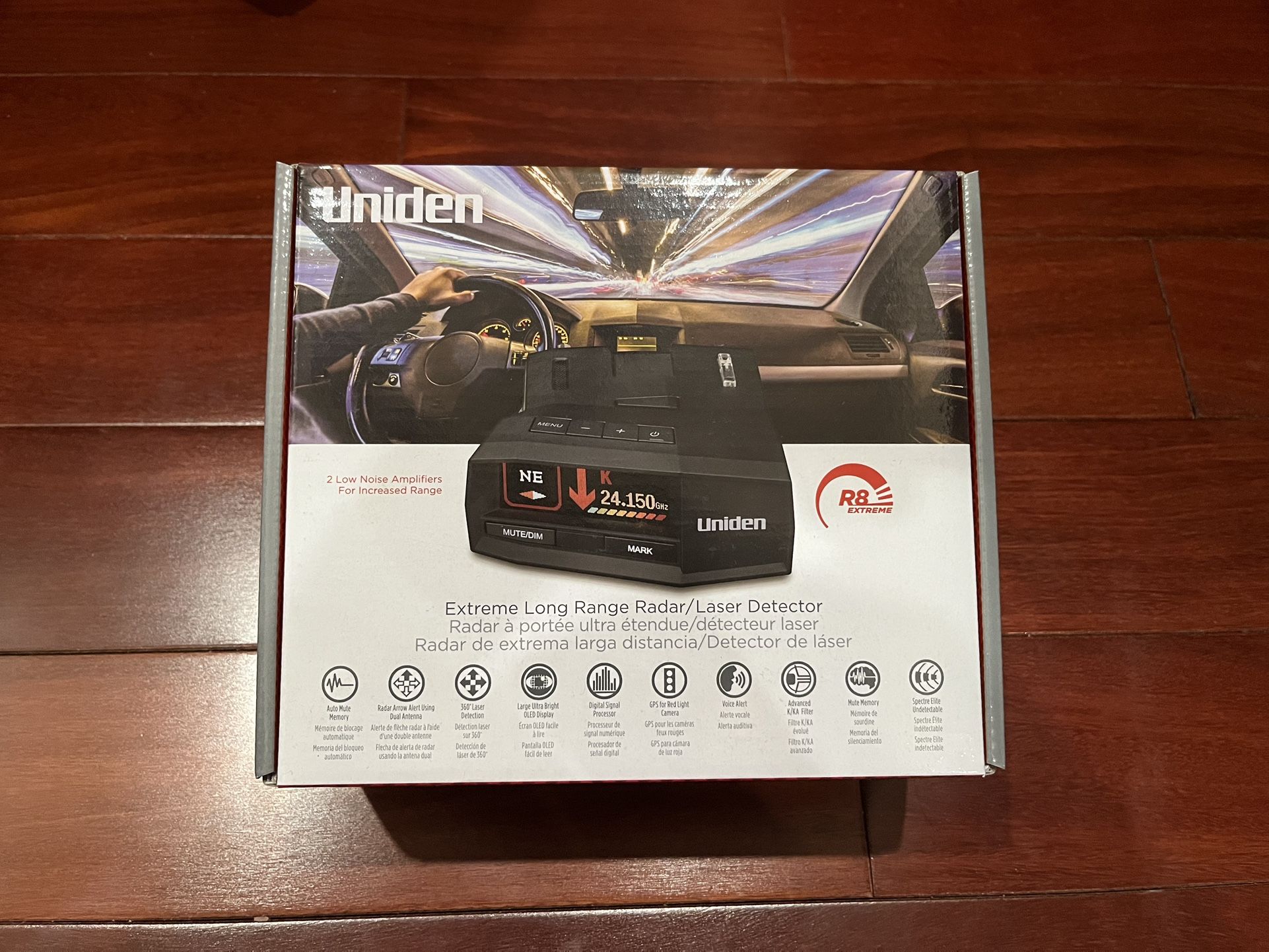 Uniden R8 Radar/Laser Detector