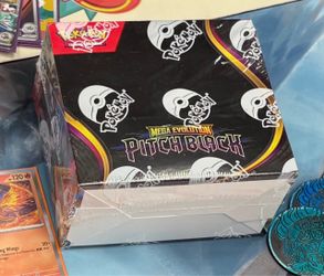 Pitch black booster box pokemon