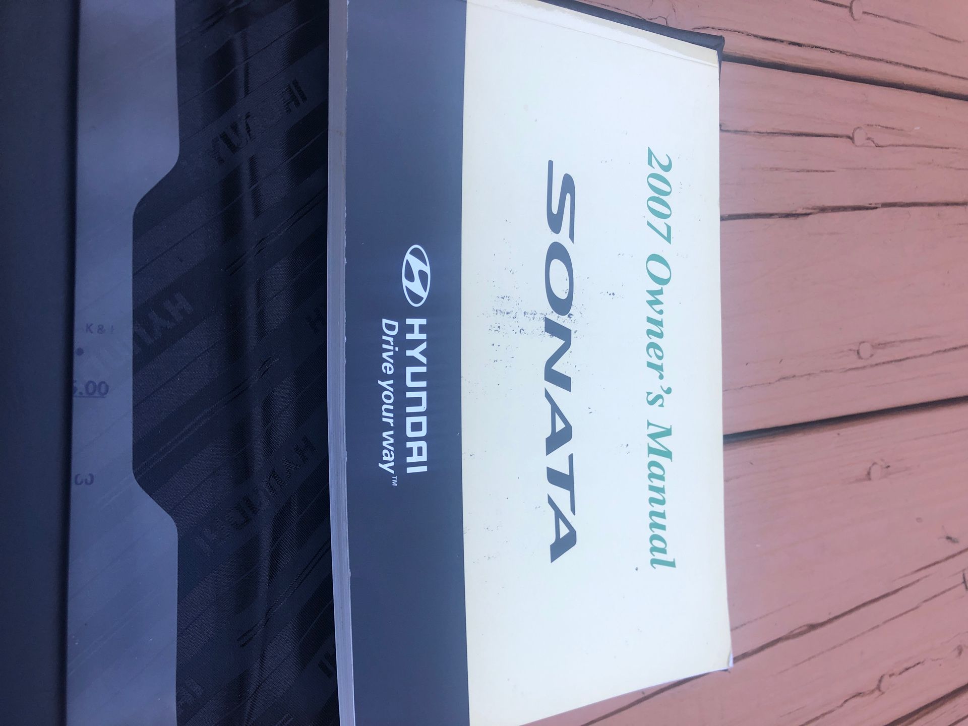 2007 owners manual Hyundai Sonata