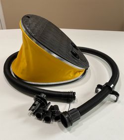 Airhead Foot Pump, 9”x7.5”