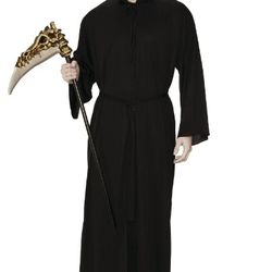 BRANDNEW,NEVER USED.. BLACK HORROR ROBE ONLY... NWT..