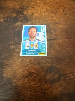 Messi world cup sticker ( trade for mbappe or ronaldo )